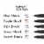 uni-ball 207 BLX Series Gel Pen .7mm Assorted Pack Perspective: right