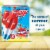 Bomb Pop® Original Cherry Lime & Blue Raspberry Flavor Ice Pops Perspective: right