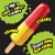 Trolli Cherry Lemon Frozen Gummi Pops Perspective: right