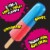 Trolli Grape Strawberry Frozen Gummi Pops Perspective: right