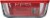 Pyrex® 6-Cup Covered Glass Storage Dish - Red/Clear Perspective: right