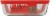 Pyrex® Covered Storage Dish - Clear/Red Perspective: right