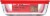 Pyrex® Covered Storage Dish - Clear/Red Perspective: right