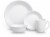 Corelle® Winter Frost White Dinnerware Set Perspective: right