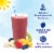 DOLE CRAFTED SMOOTHIE BLENDS® Banana Mango Berry with Kiwi Pre-Portioned Frozen Fruit Bags Perspective: right