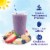 DOLE CRAFTED SMOOTHIE BLENDS® Mixed Berry Oatmeal Pre-Portioned Frozen Fruit Bags Perspective: right