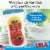 LOLA Jumbo Plastic Mesh Scourers, Non-Scratch Polypropylene Knitted Mesh - 2 Pack Perspective: right