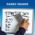 EXPO Dry Erase Markers, Low Odor Ink, Black, Chisel Tip, 4 Count Perspective: right