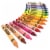 Crayola Large Crayons, Lift Lid Box, 16 Colors/Box 520336 Perspective: right