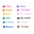 Crayola® Silly Scents™ Wedge Tip Washable Markers - Assorted Colors Perspective: right