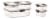 Rubbermaid® Brilliance Container Set - Clear Perspective: right