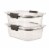 Rubbermaid® Brilliance™ 3.2-Cup Medium Food Storage Containers - Clear Perspective: right