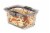 Rubbermaid® Brilliance Glass Rectangular Food Storage Container - Clear Perspective: right