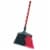 Libman® High Power Indoor-Outdoor Angle Broom – Red/Black Perspective: right