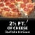 DIGIORNO Frozen Pizza - Three Meat Pizza - Frozen Stuffed Crust Pizza Perspective: right