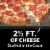 DIGIORNO® Three Meat Stuffed Crust Frozen Pizza Perspective: right