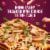 DiGiorno Frozen Pizza Thanksgiving Pizza Detroit Style Crust Perspective: right
