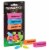 Ticonderoga® Multi-pack Assorted Neon Erasers Perspective: right