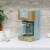West Bend Timeless 12 Cup Coffee Maker - Blue/Gold Perspective: right