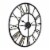 Chaney Metal Indoor Wall Clock Perspective: right