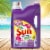 Sun® Triple Clean Tropical Breeze Liquid Laundry Detergent Perspective: right