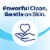 All Mighty Pacs With Stainlifters Free & Clear Laundry Detergent Pods Perspective: right