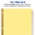 Avery® Insertable Big Tab™ Dividers Perspective: right