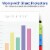 Avery® Big Tab™ Insertable Pocket Notebook Dividers Perspective: right