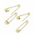 Dritz® Assorted Gilt Safety Pins Perspective: right