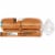 Sara Lee Delightful Wheat Hamburger Buns Perspective: right
