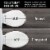 Mayfair Slow Close Round White Plastic Toilet Seat Perspective: right