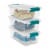Sterilite® Latching Storage Box - Clear Perspective: right