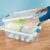 Sterilite 32 Qt. White Latching Storage Tote 14968006 Perspective: right