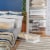 Sterilite Underbed Storage Box with Lid - Clear/White Perspective: right