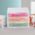 Sterilite 3-Drawer Plastic Storage Unit - White Perspective: right