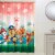 Paw Patrol Girls Shower Curtain with Hooks - Skye Rolls On Perspective: right