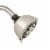Waterpik PowerPulse Massage Brushed Nickel 7 settings Wallmount Showerhead Perspective: right