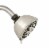 Waterpik PowerPulse Massage Brushed Nickel 7 settings Wallmount Showerhead Perspective: right
