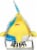 Conair Pinkfong Baby Shark Hairbrush Perspective: right