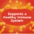 Nature's Bounty® Immune Orange Flavored Dietary Supplement Jelly Beans Perspective: right