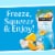 Daily's Blue Hawaiian Frozen Ready to Drink Cocktail Single Pouch Perspective: right