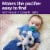 Philips Avent Soothie Snuggle Elephant Plush Pacifier Perspective: right