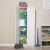 ClosetMaid 896700 12.5 x 24 x 59.5 Inch Adjustable 4 Shelf Pantry Cabinet, White Perspective: right