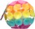 Ja-Ru® Tropi Kool Nights Light Up Suction Ball Perspective: right