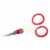 SINGER Fabric and Craft Scissors - Pink/White Perspective: right