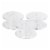 SINGER Transparent Plastic Class 15 Bobbins-12/Pkg Perspective: right