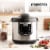 Presto 6-Quart Programmable Electric Pressure Cooker Plus Perspective: right