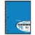 Top Flight Wide Ruled 1-Subject Notebook Perspective: right