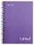 Top Flight Wired College Ruled Personal Notebook - 100 Sheets - Assorted Perspective: right