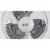 Comfort Zone Oscillating Pedestal Quad Pod Fan - White Perspective: right